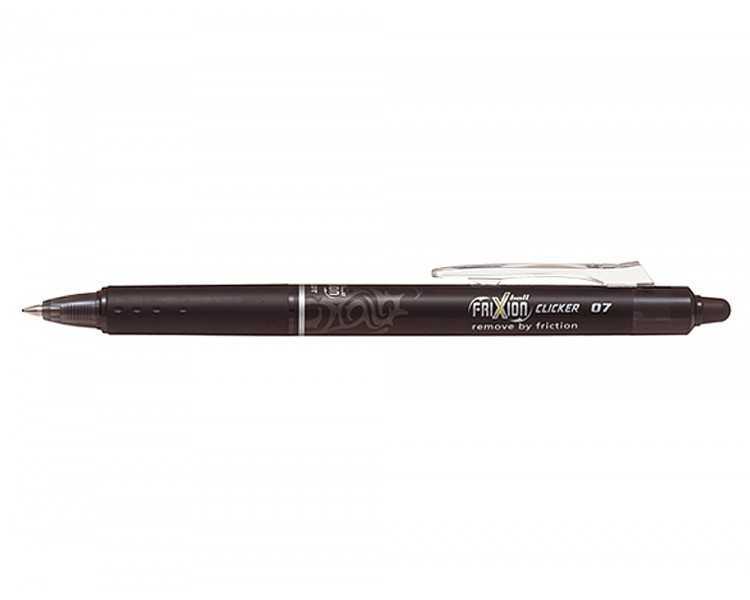 Boligrafo pilot frixion clicker borrable 0,7 mm color negro