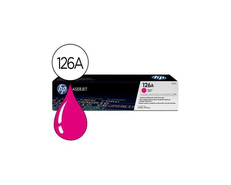 Toner hp laserjet cp1025 mfp m175a ce313a magenta -1000 pag-