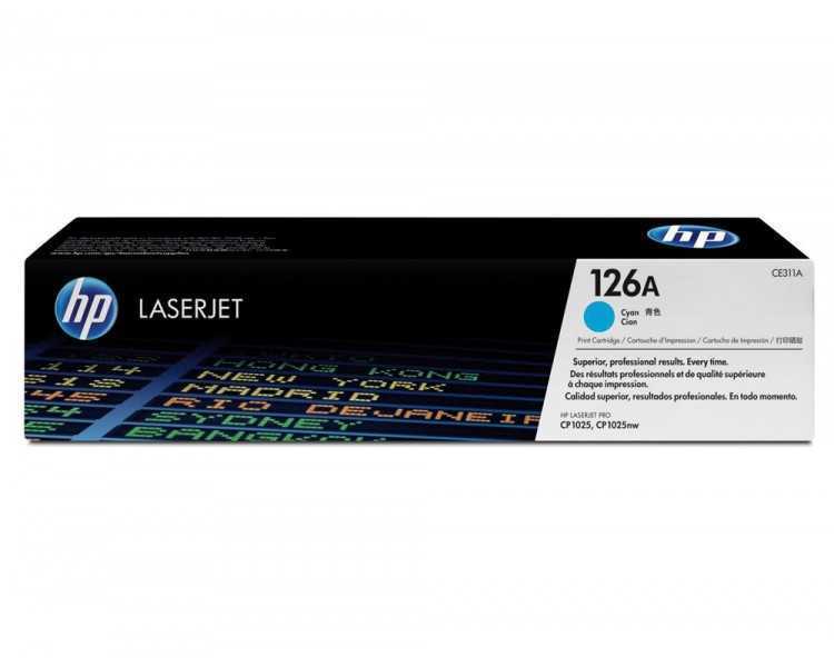 Toner hp laserjet cp1025 mfp m175a ce311a cian -1000 pag-