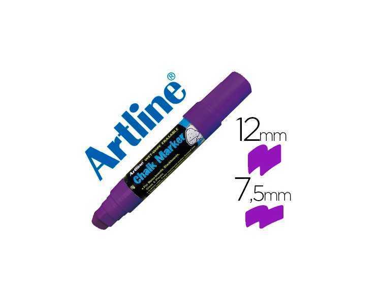Rotulador artline pizarra verde negra epw-12 mm color violeta