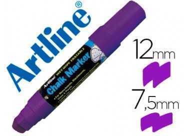 Rotulador artline pizarra verde negra epw-12 mm color violeta