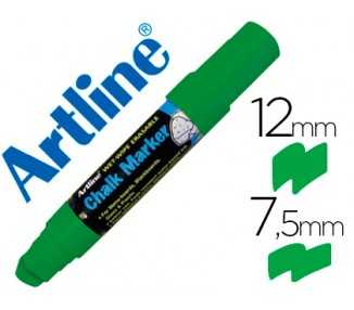 Rotulador artline pizarra verde negra epw-12 mm color verde