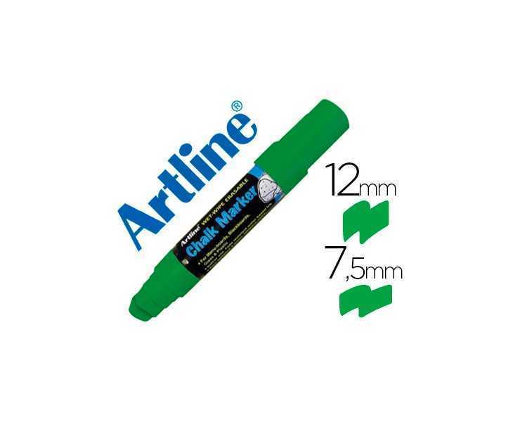 Rotulador artline pizarra verde negra epw-12 mm color verde