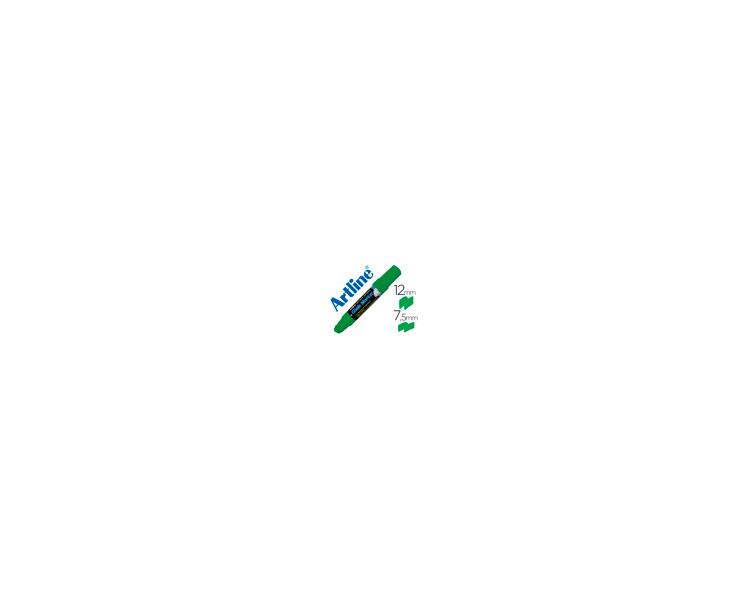 Rotulador artline pizarra verde negra epw-12 mm color verde