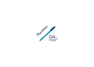 Boligrafo paper mate inkjoy 100 punta media trazo 1mm azul