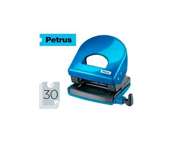 Taladrador petrus 62 wow azul metalizado capacidad 30 hojas