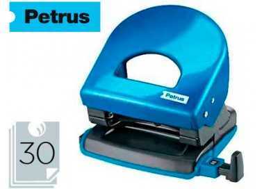 Taladrador petrus 62 wow azul metalizado capacidad 30 hojas
