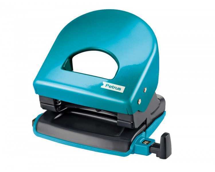 Taladrador petrus 62 wow azul metalizado capacidad 30 hojas