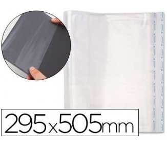Forralibro pp ajustable adhesivo 295x505 mm