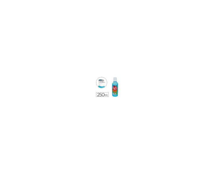 Tempera liquida jovi escolar 250 ml azul cyan