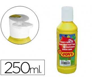 Tempera liquida jovi escolar 250 ml amarillo