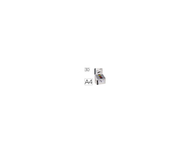 Carpeta swingclip dossier pinza lateral y giratoria din a4 capacidad 30 hojas colores surtidos