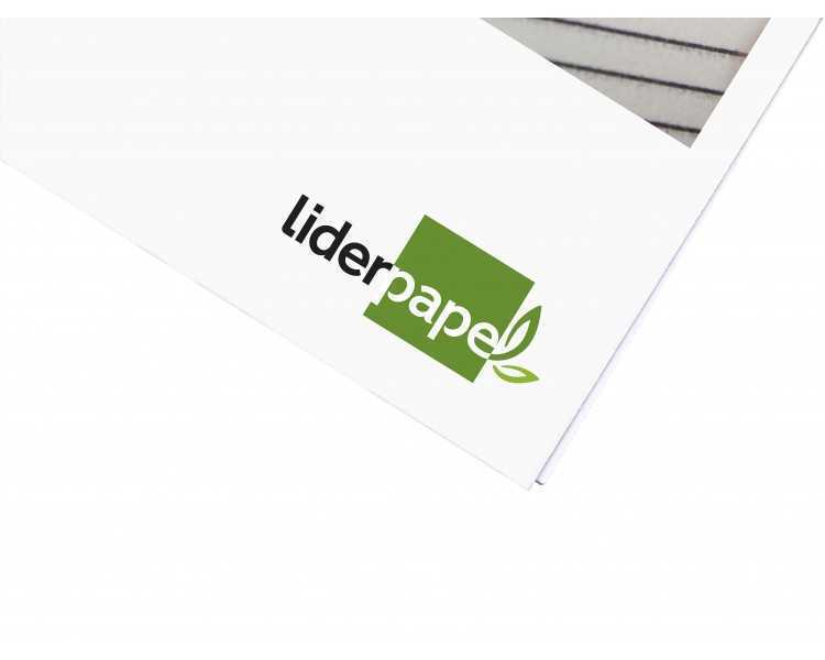 Bloc musica liderpapel combi pentagrama 3mm mas cuadricula de 4mm para anotaciones cuarto20 hojas 100g/m2