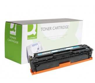 Toner q-connect compatible hp cb541a color laser jet 1215/1515/1518 -1.400pag- cian