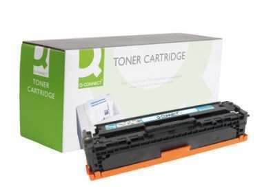 Toner q-connect compatible hp cb541a color laser jet 1215/1515/1518 -1.400pag- cian