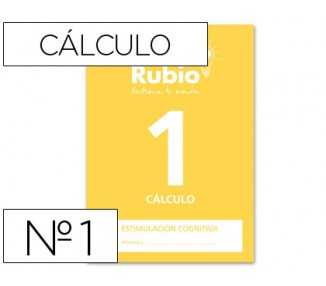 Cuaderno rubio entrena tu mente estimulacion cognitiva calculo 1