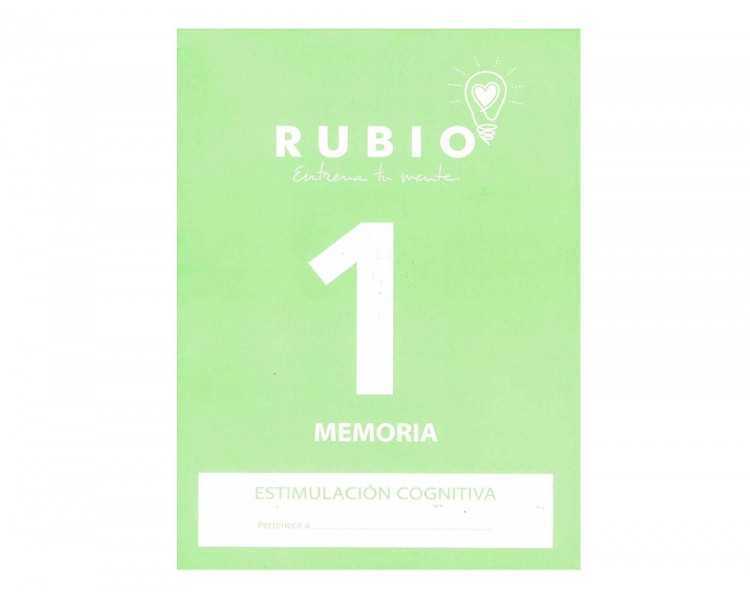 Cuaderno rubio entrena tu mente estimulacion cognitiva memoria 1