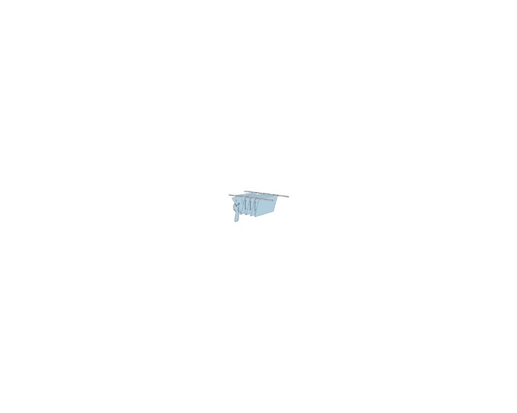 Guias armarios paperflow carpetas colgantes para eoso2r.02 pack de 2