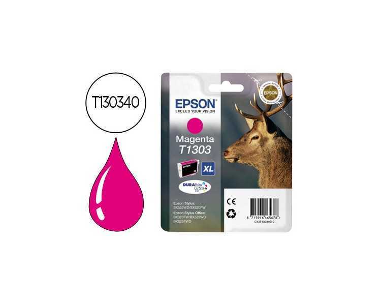 Ink-jet epson stylus t1303 magenta office bx320f extra alta capacidad