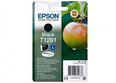 Ink-jet epson stylus t1291 negro sx420w / 425w / office bx305f / bx320f -alta capacidad-