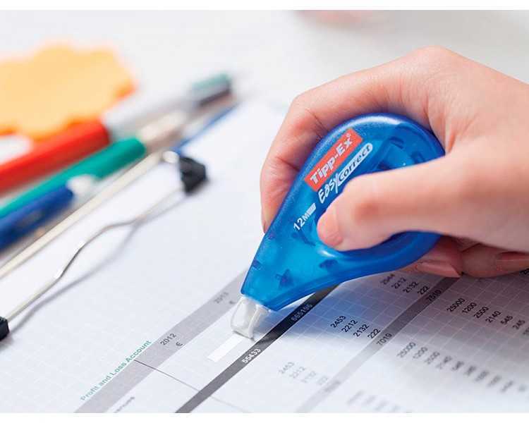 Corrector tipp-ex easy lateral 4,2 mm x 12 mt