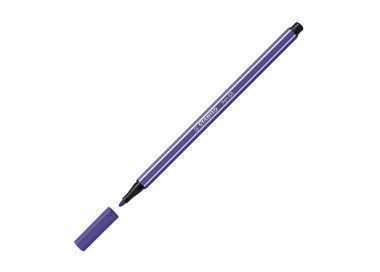 Rotulador stabilo acuarelable pen 68 violeta punta gruesa 1mm