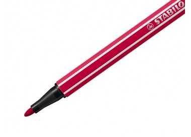 Rotulador stabilo acuarelable pen 68 rojo oscuro punta gruesa 1mm
