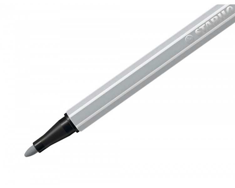 Rotulador stabilo acuarelable pen 68 gris azulado palido punta gruesa 1mm