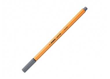 Rotulador stabilo punta de fib ra point 88 gris oscuro punta fina 0,4mm Rotulador stabilo punta de fib ra point 88 gris oscuro punta fina 0,4mm