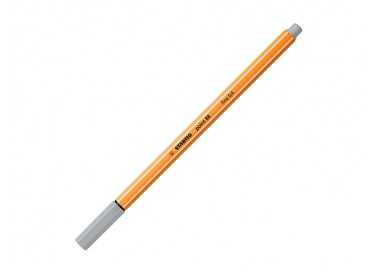 Rotulador stabilo punta de fib ra point 88 gris punta fina 0,4mm Rotulador stabilo punta de fib ra point 88 gris punta fina 0,4mm