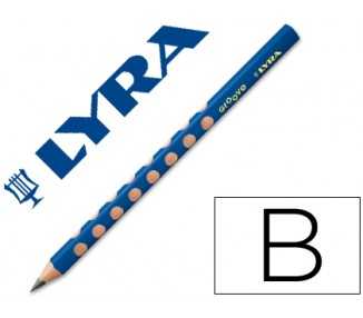 Lapices de grafito lyra groove triangular mina b de 4,25 mm