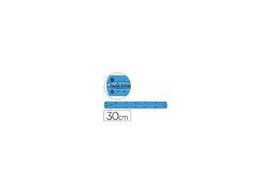 Regla maped plastico flexible de 30 cm colores surtidos