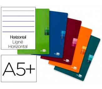 Libreta liderpapel scriptus a5 plus 48 hoj. 90g/m2 horizontalcon margen