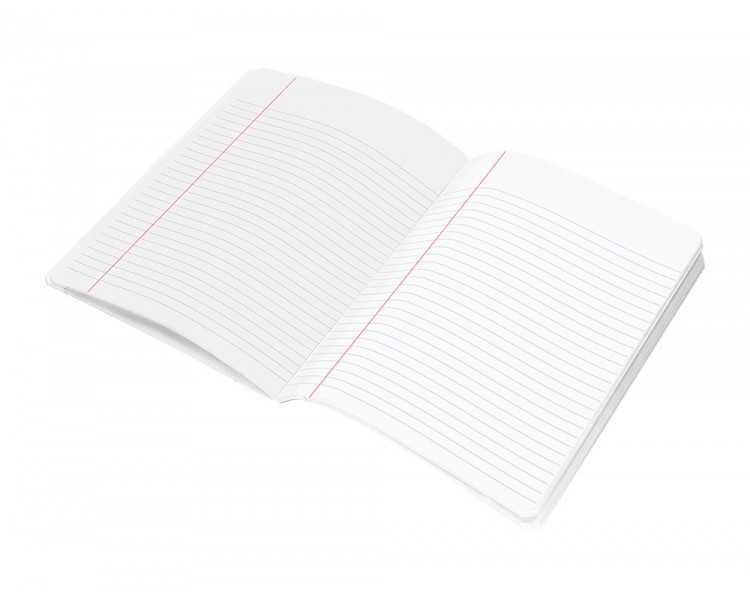 Libreta liderpapel scriptus a5 plus 48 hoj. 90g/m2 horizontalcon margen