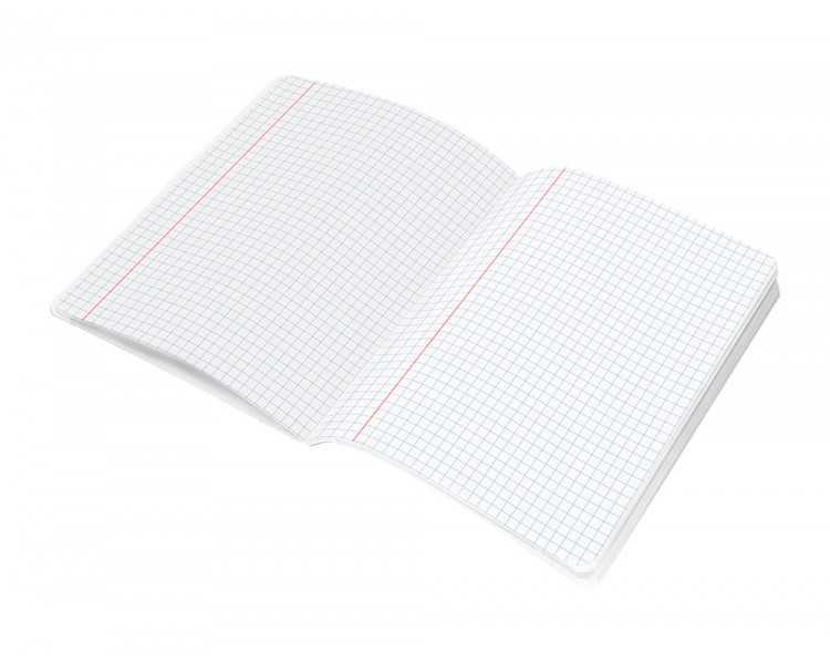 Libreta escolar liderpapel scriptus 48h din a5 cuadro 6 mm papel 90 gr sin margen