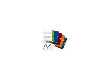 Libreta liderpapel scriptus a4 48 hojas 90g/m2 horizontal con margen Libreta liderpapel scriptus a4 48 hojas 90g/m2 horizontal con margen