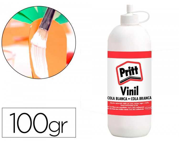 Pegamento cola blanca pritt vinil bote de 100 gr