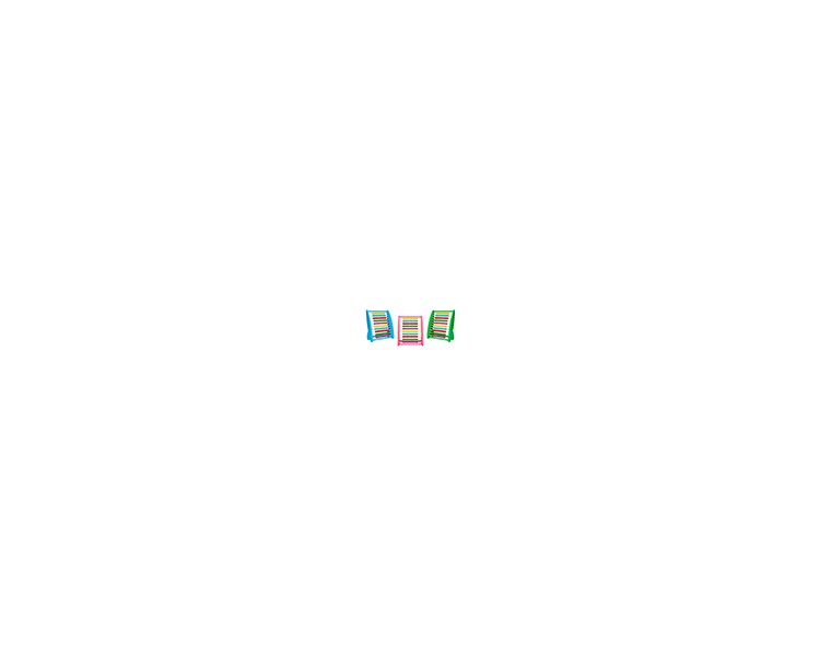 Abaco madera liderpapel 100 bolas colores 273x112x230mm