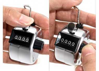 Maquina contadora q-connect manual hasta 9999 digitos