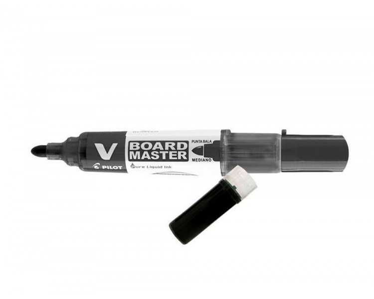 Recambio rotulador pilot v board master tinta liquida negro