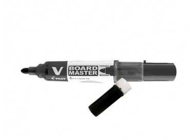 Recambio rotulador pilot v board master tinta liquida negro