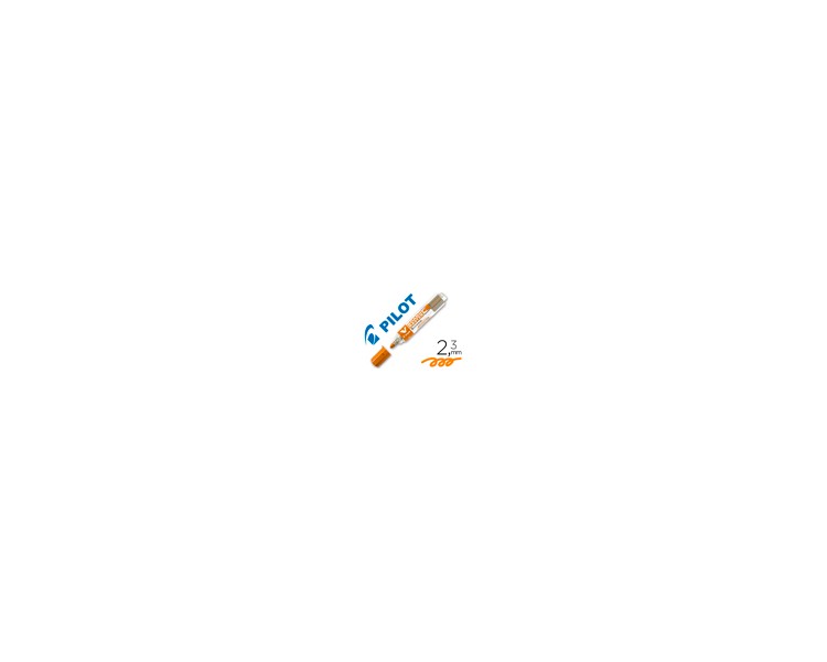 Rotulador pilot v board master para pizarra blanca naranja tinta liquida trazo 2,3mm
