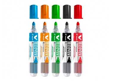 Rotulador pilot v board master para pizarra blanca azul tinta liquida trazo 2,3mm