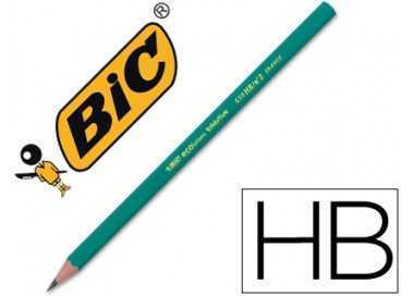 Lapices de grafito bic evolution hb
