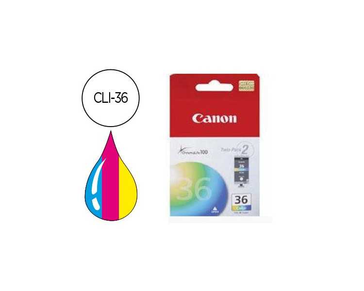 Ink-jet canon cli-36 tricolor pixma mini 260 ip100