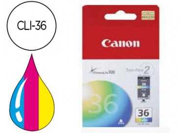 Ink-jet canon cli-36 tricolor pixma mini 260 ip100