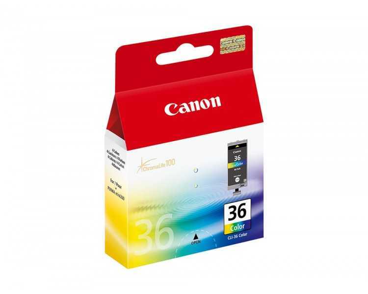 Ink-jet canon cli-36 tricolor pixma mini 260 ip100