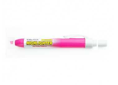 Rotulador artline clix fluorescente ek-63 rosa punta biselada 4 mm