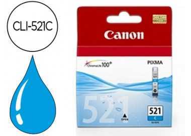 Ink-jet canon cli-521c cian pixma mp620/630/980 ip3600/4600