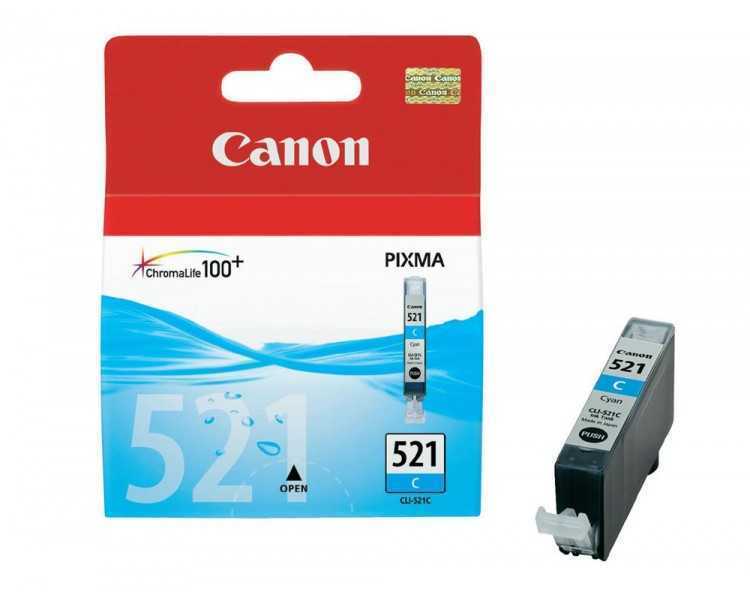 Ink-jet canon cli-521c cian pixma mp620/630/980 ip3600/4600